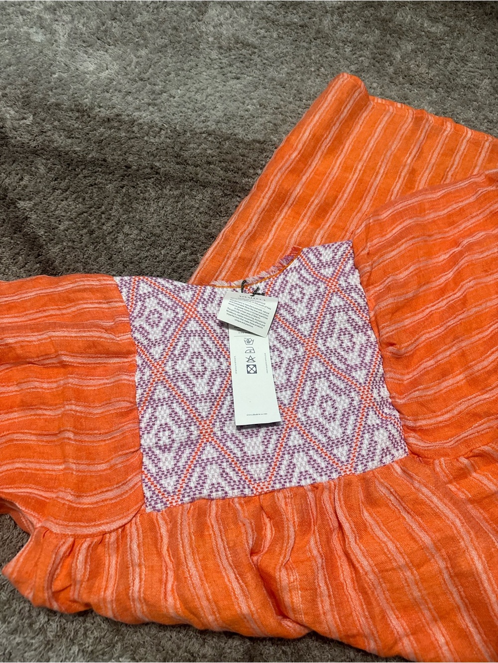 Ninaleuca Adelina Orange dress - Picture 3 of 5